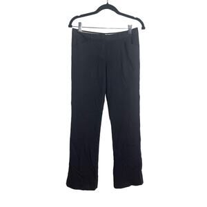 Theory Pants Women's 4 Black Dress Trousers Work Capsule Straight Leg